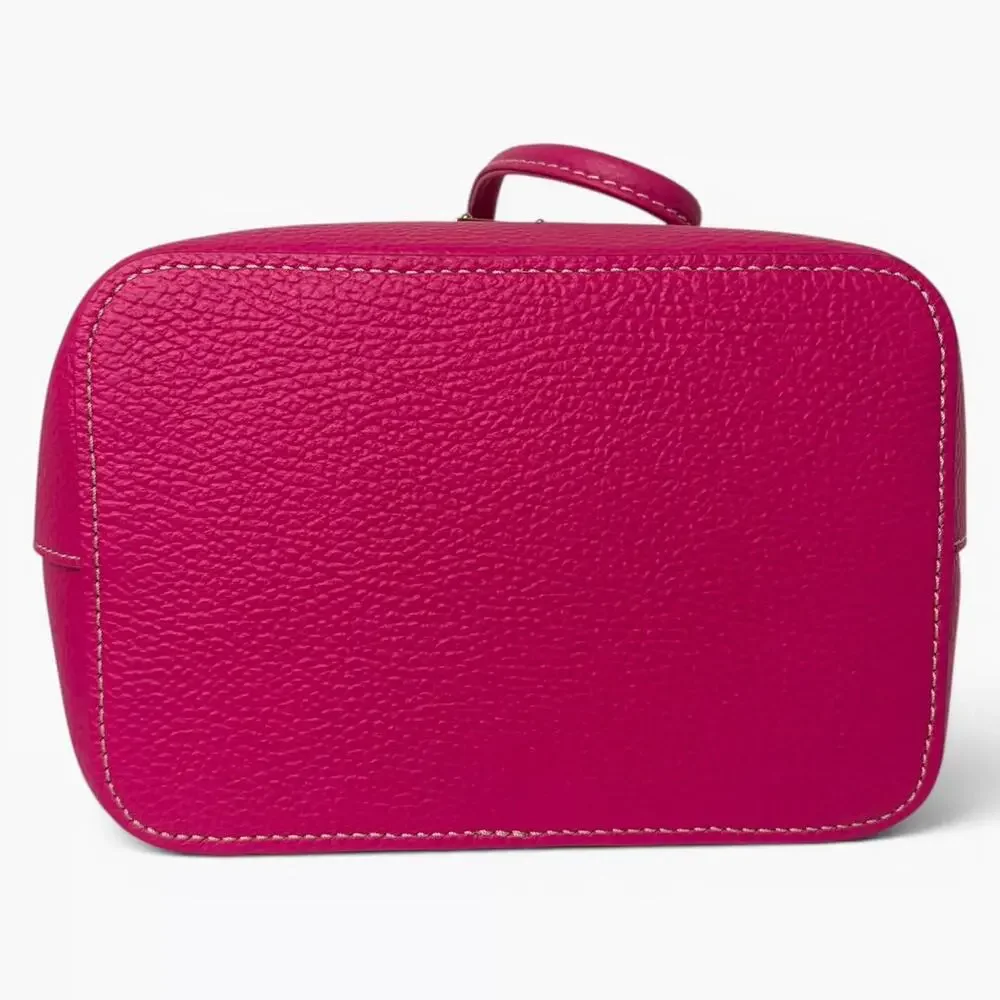 Dooney & Bourke Lucca Small Drawstring Bag Fuchsia